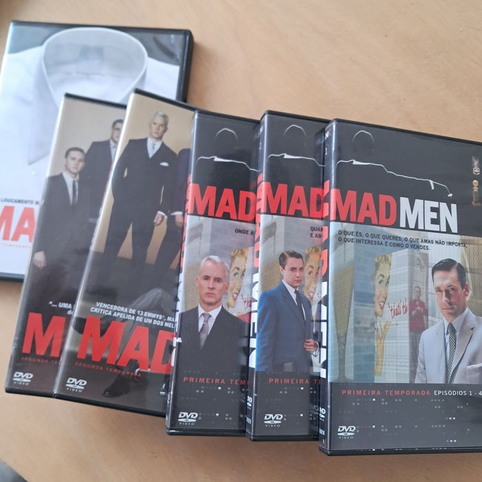 DVD MadMen T1 e T2