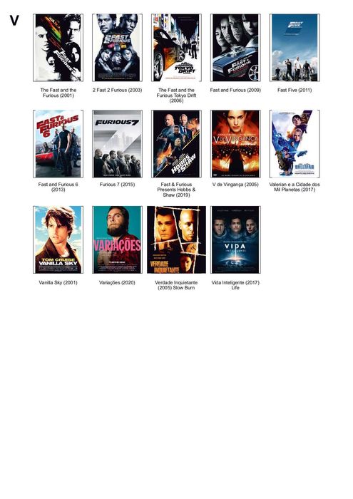 DVDs com filmes e conteúdos diversos – coleção organizada
