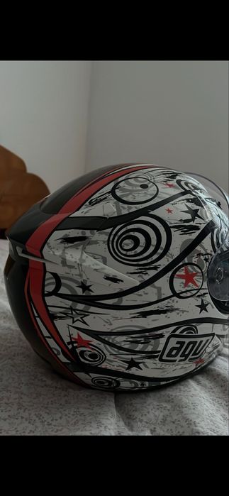 troco capacete AGV k3 novo