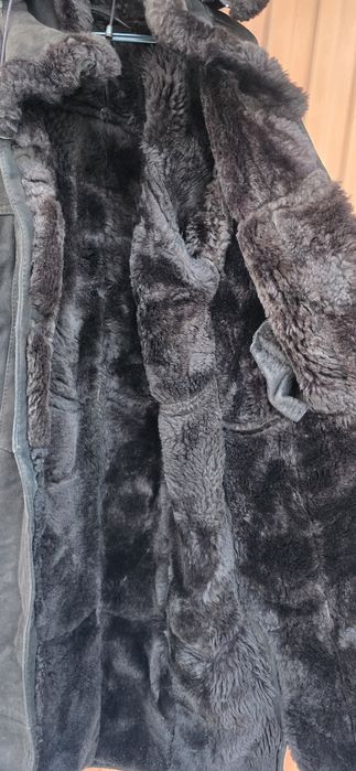 Futro płaszcz damski