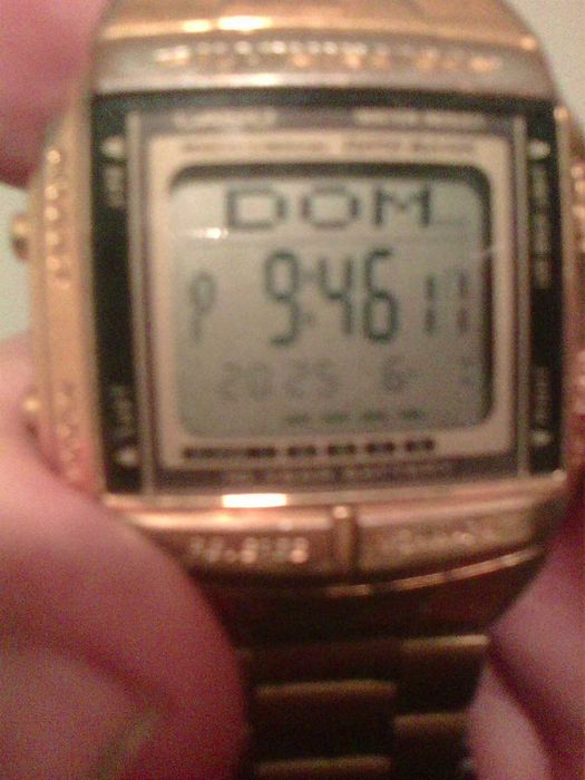 Casio DB360 serie 2515 WatchMen Vint Data Bank Mod  envio registado