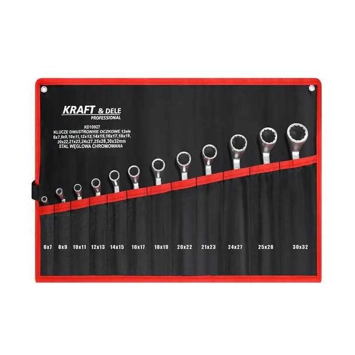 Набір ключів комбінованих накидних 12шт, 6-32мм KD10927 набір ключів