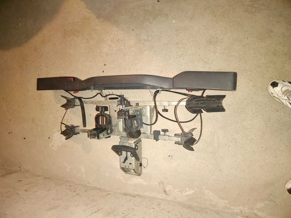 Bagaznik na dwa rowery na hak