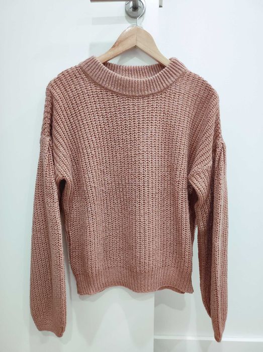 Camisola Inverno Rosa Seco