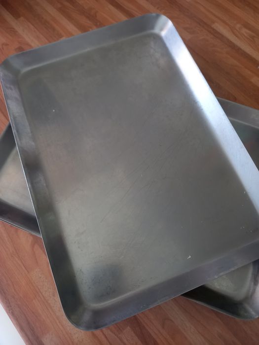 Conjunto de 6 Tabuleiro de bolos inox