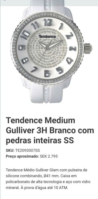 Relógio Tendence Gulliver.