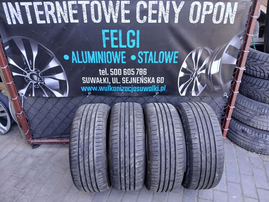 4x używane opony letnie 205/55 R15 Nexen 2022 r Gwarancja Montaż