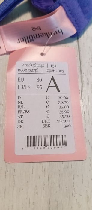 Stanik S nowy fiolet