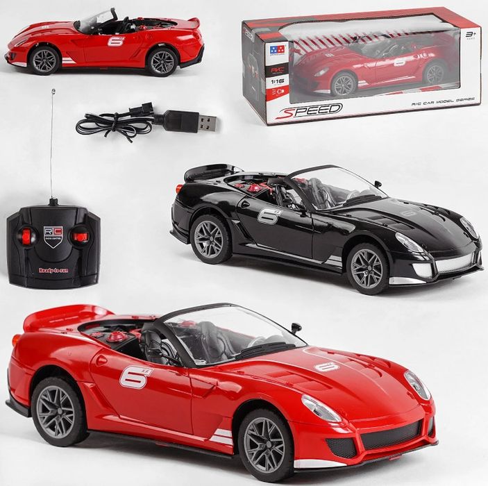 Автомобіль машина спорткар на радіокеруванні Speed, довжина машини 30 см