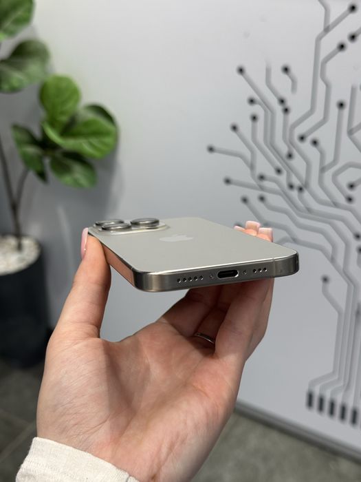 Гарантія • iPhone 15 Pro • Natural Titanium • 512GB • 100%Акб • Оплата частинами