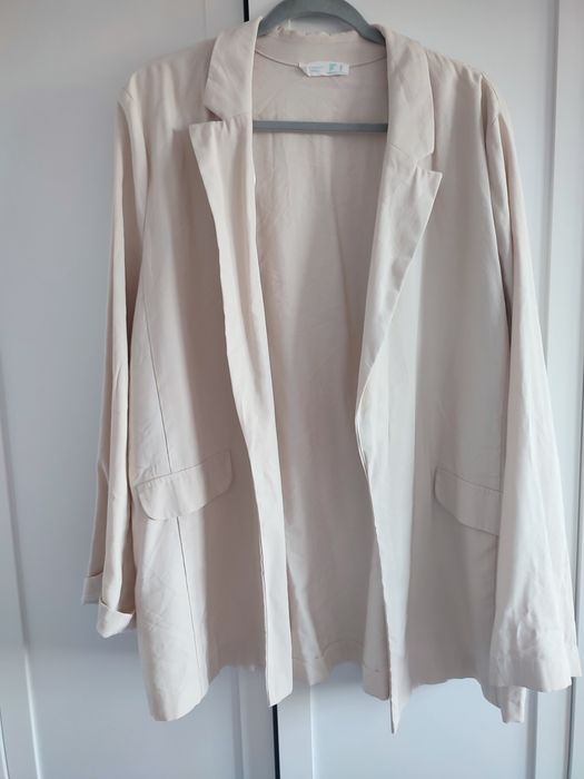 Marynarka z wiskozy plus size