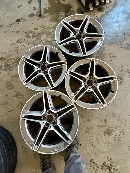 Разноширокие диски Mercedes r19 5x112 et48.1-31.5 8,5j-10j 4шт