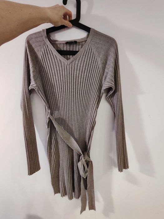 Sweter sukienka ciążowa damska