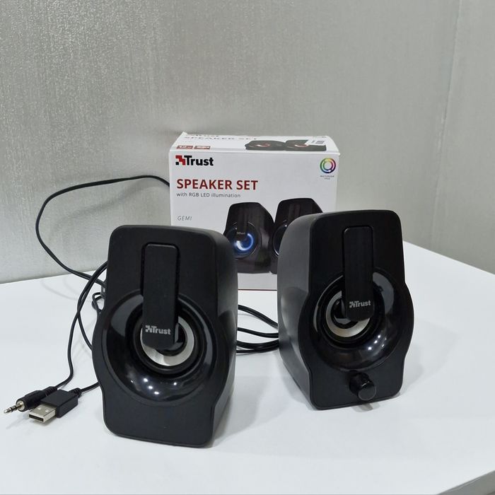 Акустична система Trust Gemi RGB black USB  2.0