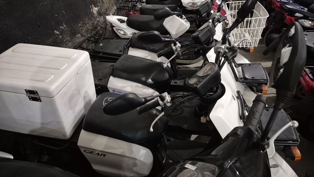 Мопед Yamaha  Gear UA08 з контейнера