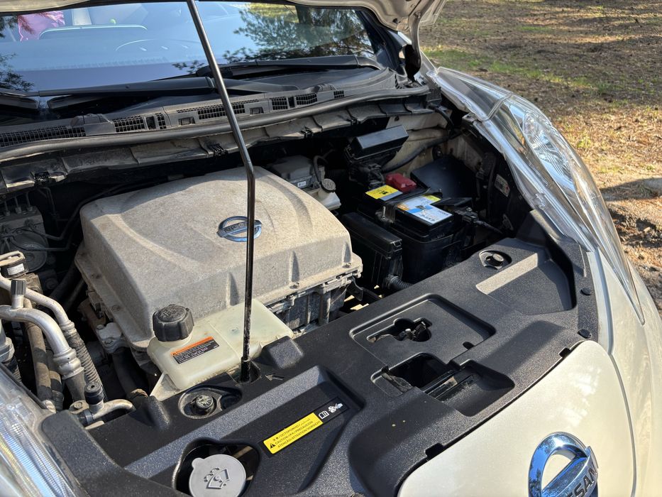 Nissan leaf рестайлінг , тепловий насос