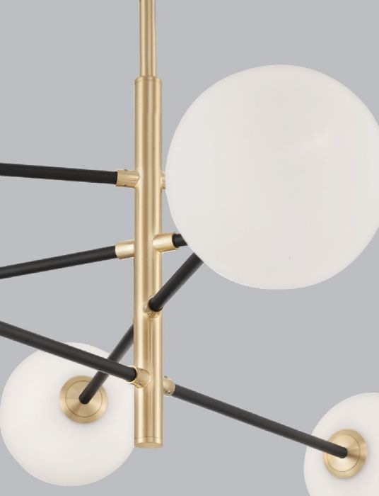 Candeeiro led suspensão de teto estilo contemporâneo