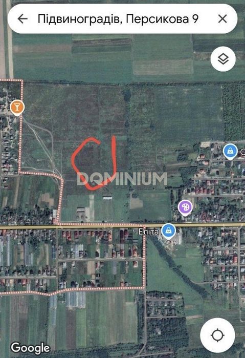 Продаж земельної ділянки під будівництво