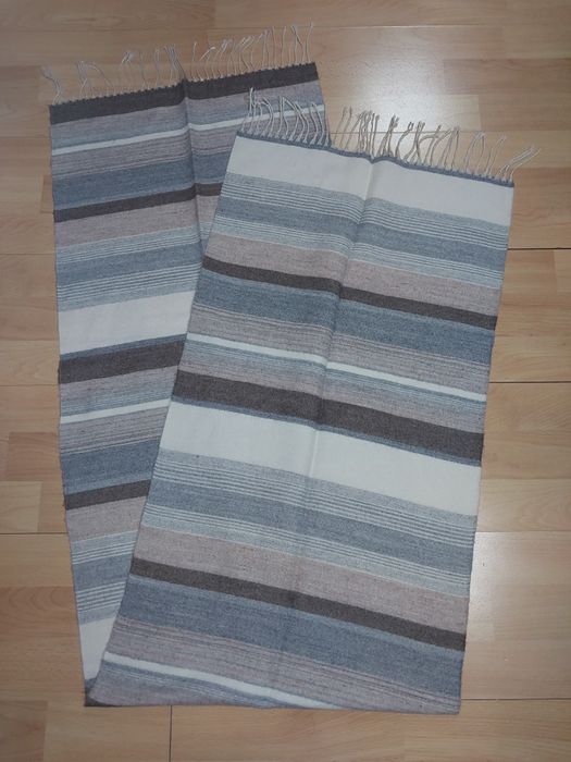 Nowy duży szal na zimę długi 165cm damski męski