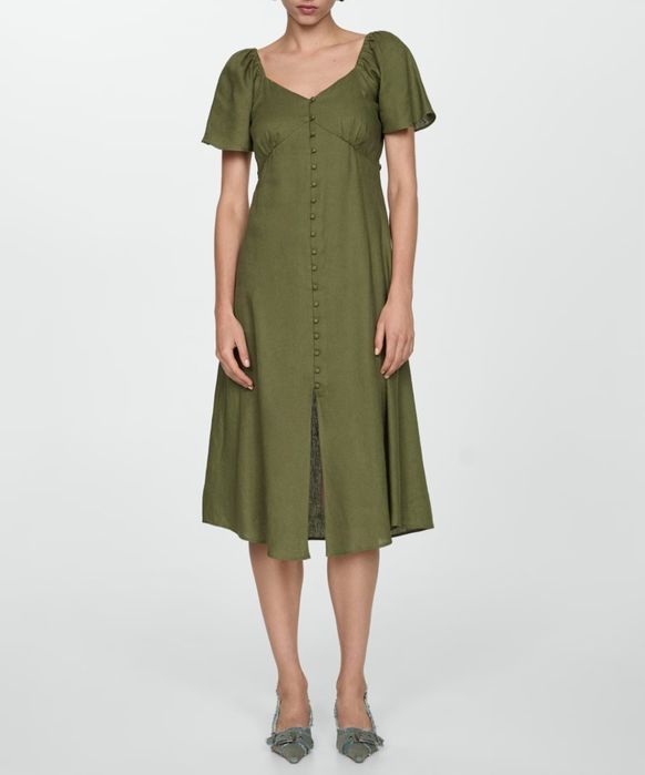 Nowa sukienka mango lato XXL len/ bawełna