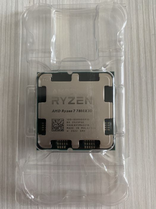 Процесор AMD Ryzen 7 7800X3D 4.2GHz/96MB (100-000000910) sAM5 Tray