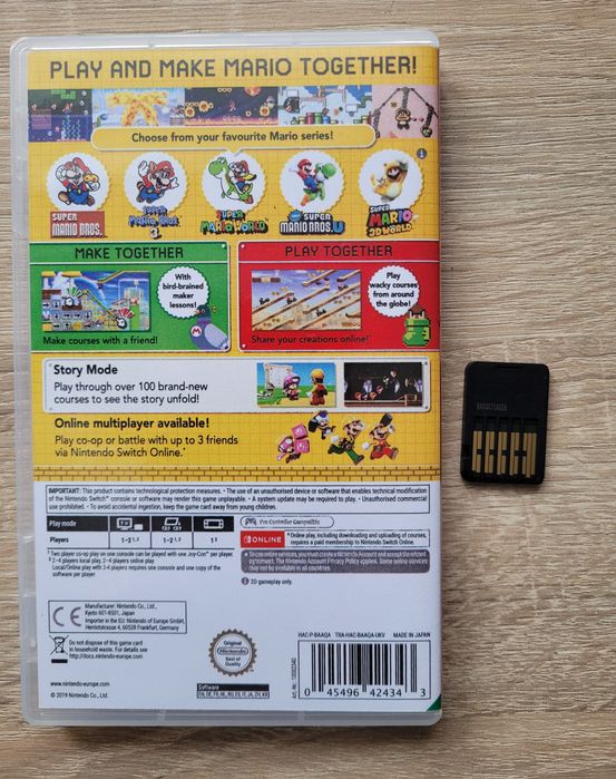 Gra Super Mario Maker 2 Nintendo Switch lub Nintendo Switch 2