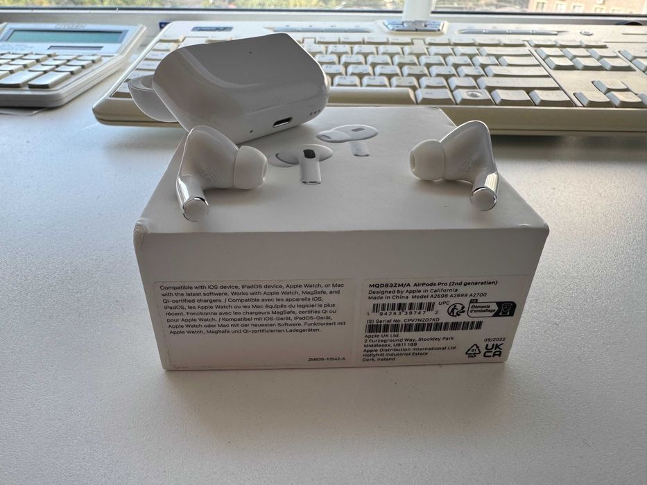 Apple AirPods Pro 2nd generation with MagSafe Charging Case Lightning