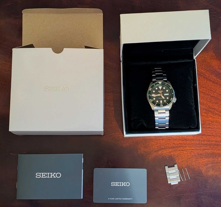 Seiko 5 Sports, SRPD63K1, verde
