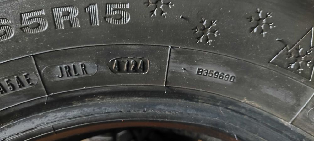 БЕЗ ПРЕДОПЛАТ Шини/Резина/Колеса Dunlop 195 65 R15 95T Зима #989