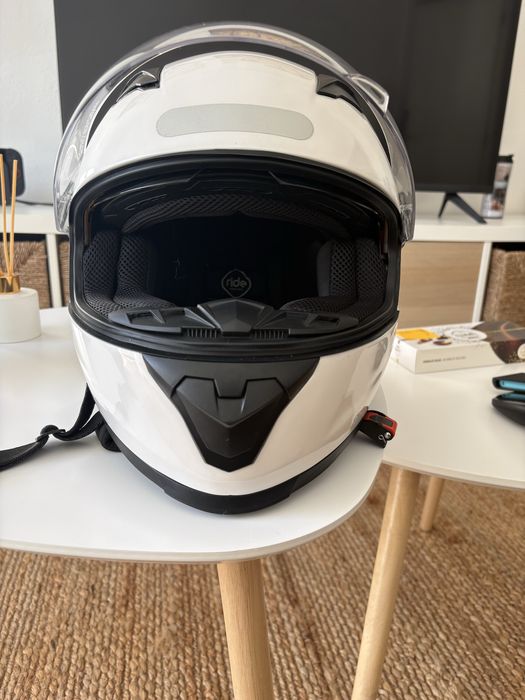 Capacete de Mota RIDE – Tamanho L (59–60 cm) – Usado 1 Vez