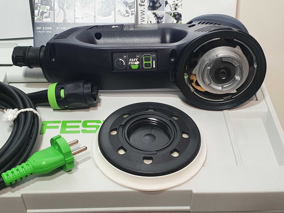 Rotacyjna szlifierka 3w1 Rotex FESTOOL RO 125 FEQ z kablem polerka