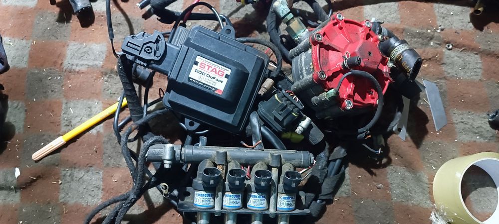 Instalacji gazowej  sekwencji LPG Stag Qbox plus Next, basic, gofast