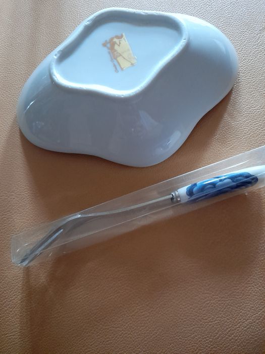 Тарілочка + виделочка для маслин/оливок