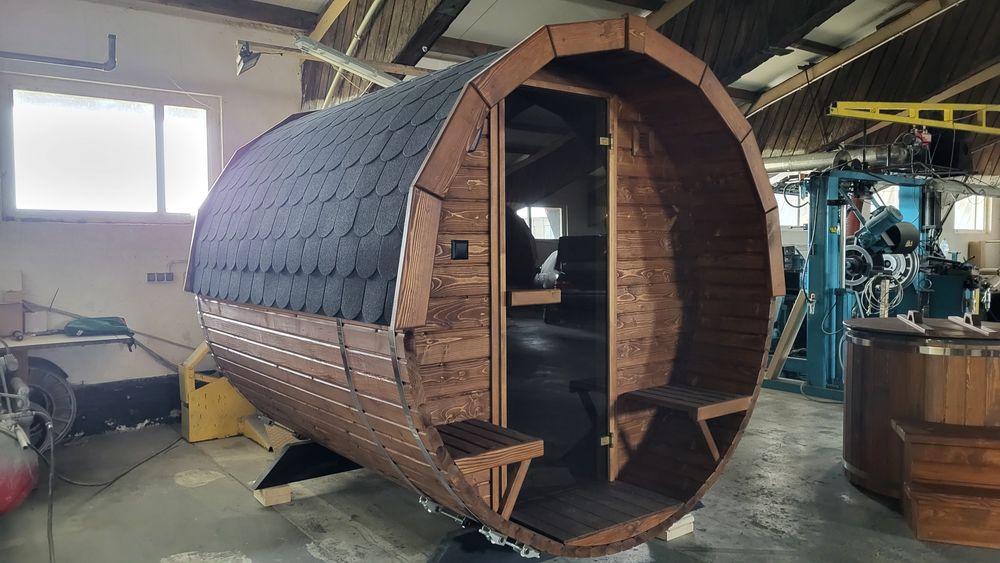 Sauna ogrodowa. Okazja.