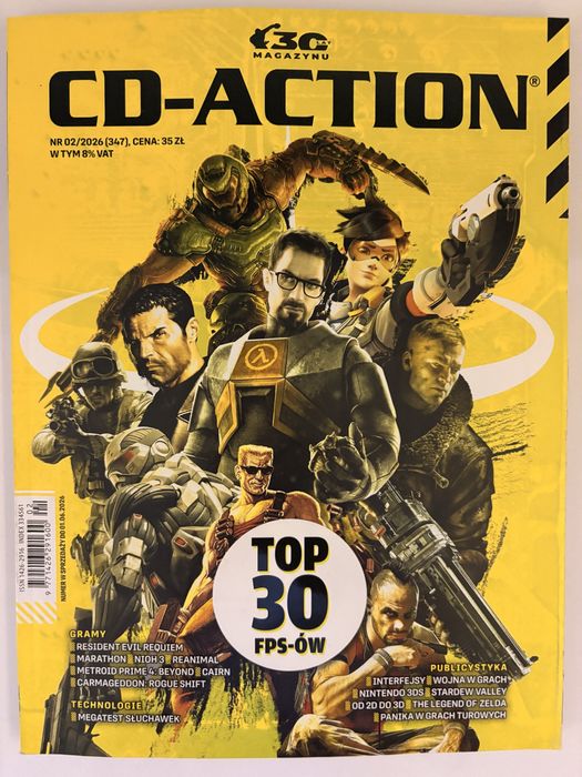 Magazyn CD-Action nr 2/26 30 lat Magazynu Top 30 FPS-ów