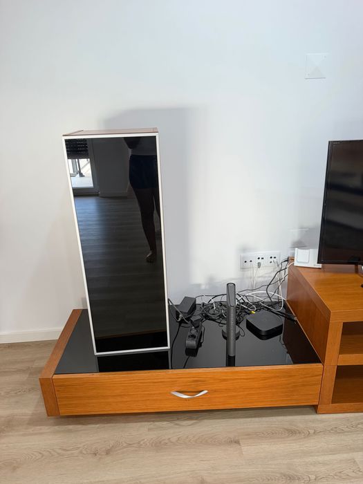Movel televisão mais módulo lateral