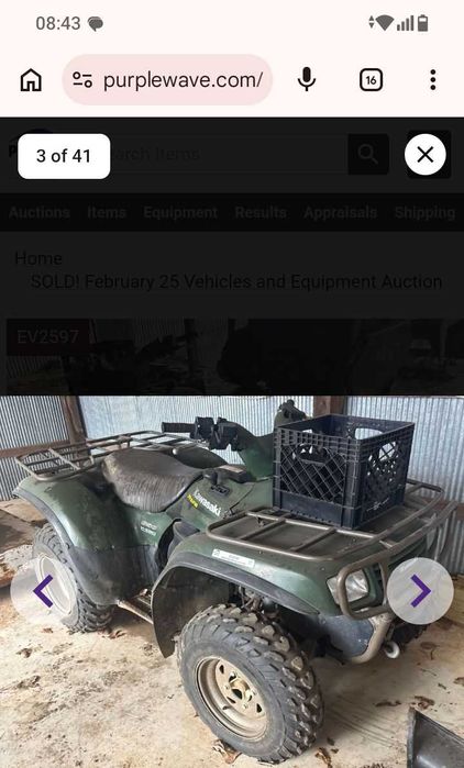 Kawasaki kvf 650 /kvf 300