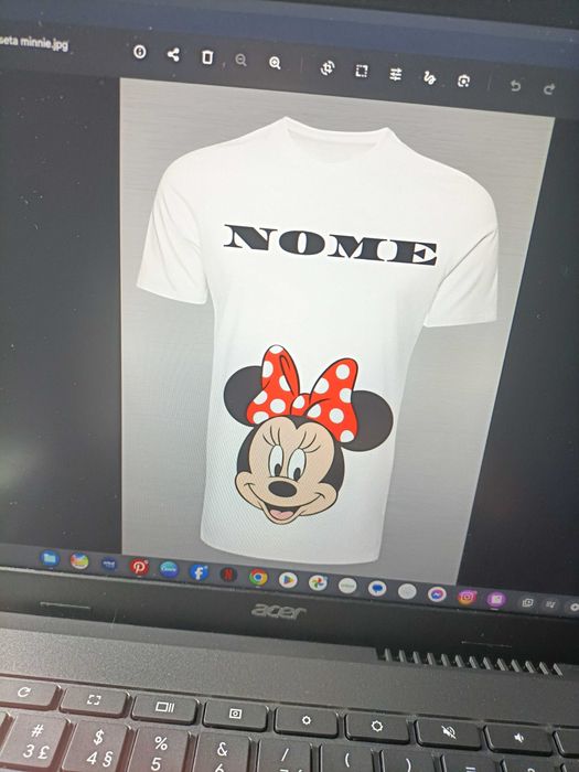 Personalização texteis