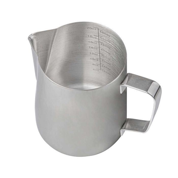 Пітчер для молока: 100мл, 150мл; 350мл, 600мл и 900мл - шкала