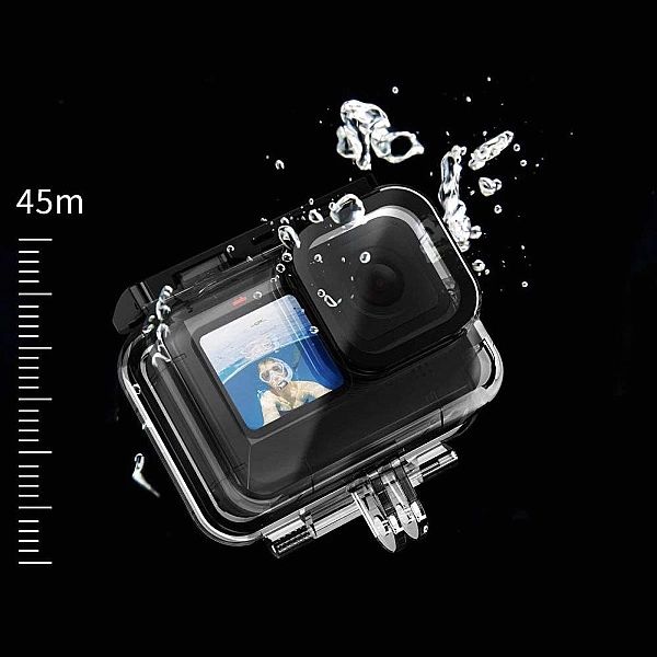 Etui WaterproofCase do Gopro Hero 9 / 10 / 11 / 12 / 13 Clear