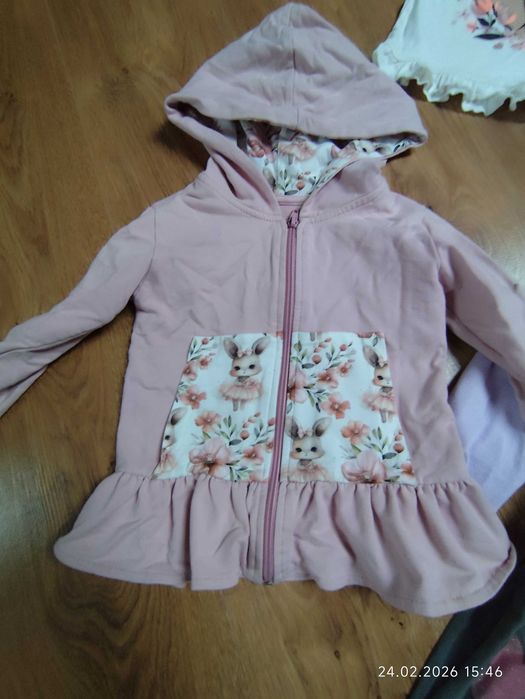 Ubranka dla dziewczynki rozm 104