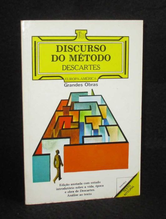 Livro Discurso do Método Descartes