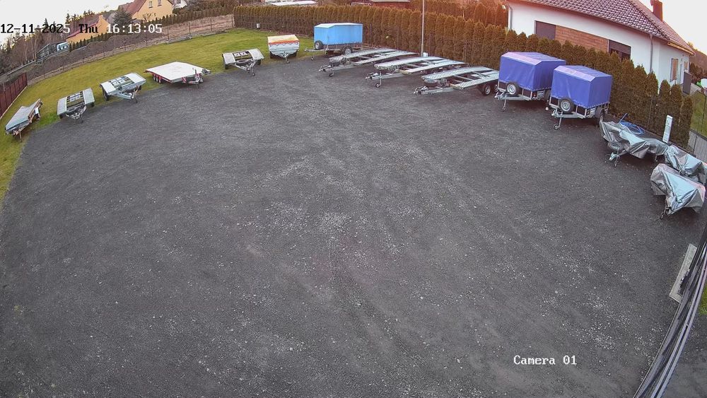 Przyczepa platforma przyczepka towarowa wypożyczalnia przyczep