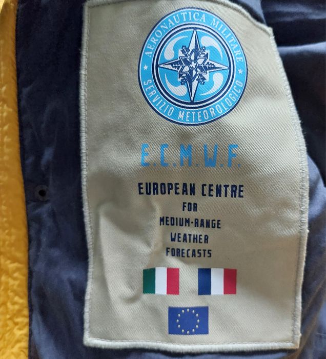 Aeronautica militare nowa kurtka puchowa zimowa męska r. 54/XL