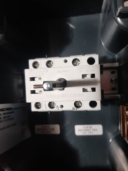 Wyłącznik obrotowy ATEX.