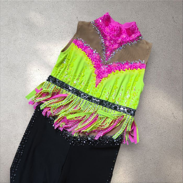 Комбінезон для художньої гімнастики. Ріст 130-140 см купальник