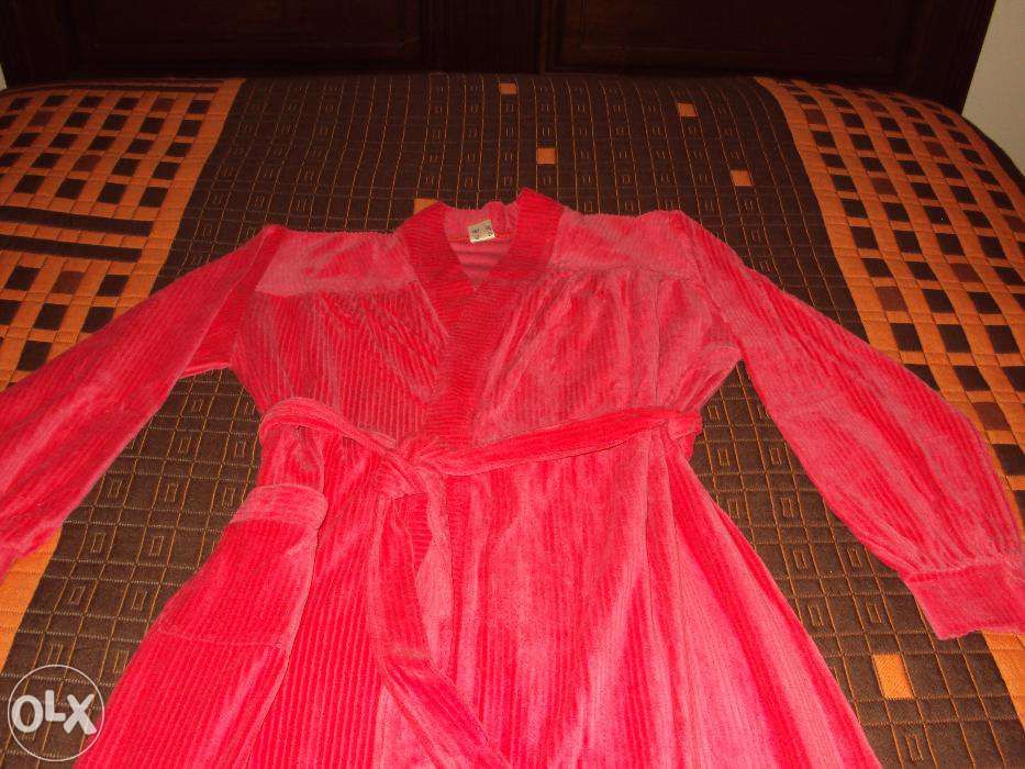 Robe de senhora de veludo