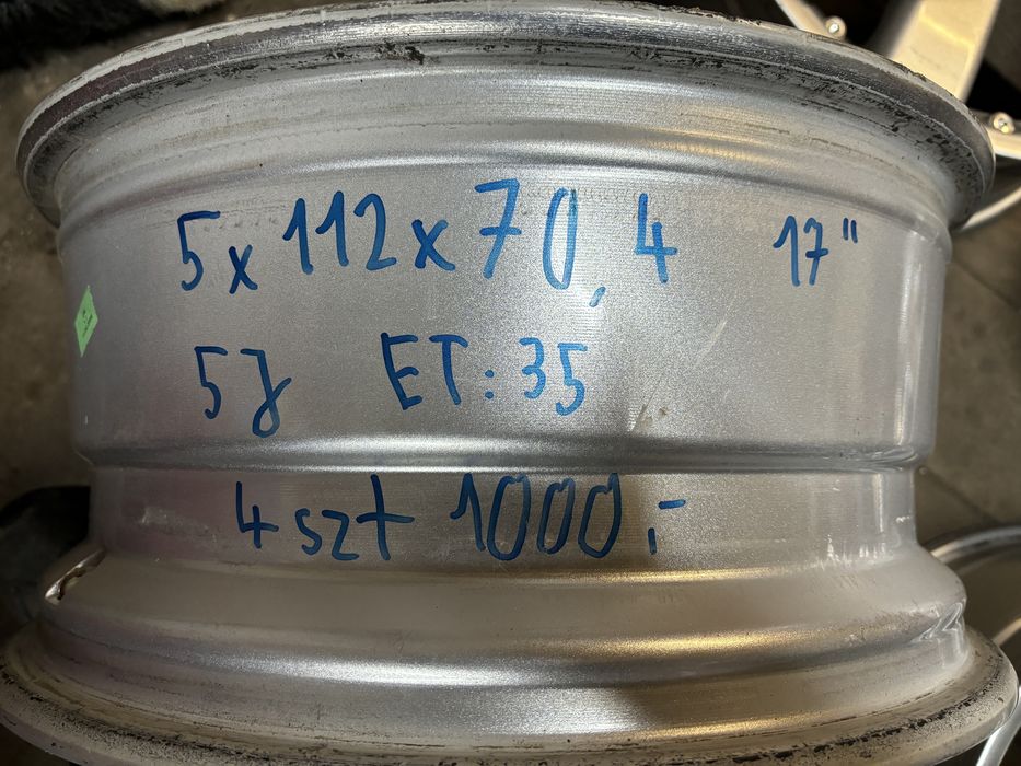 Ładne 5x112x70,4  17” montaż, gwarancja i faktura