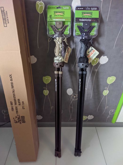 Тренога Primos Trigger Stick gen 3 Jim Shockey tall tripod Арт. 65815, 65821