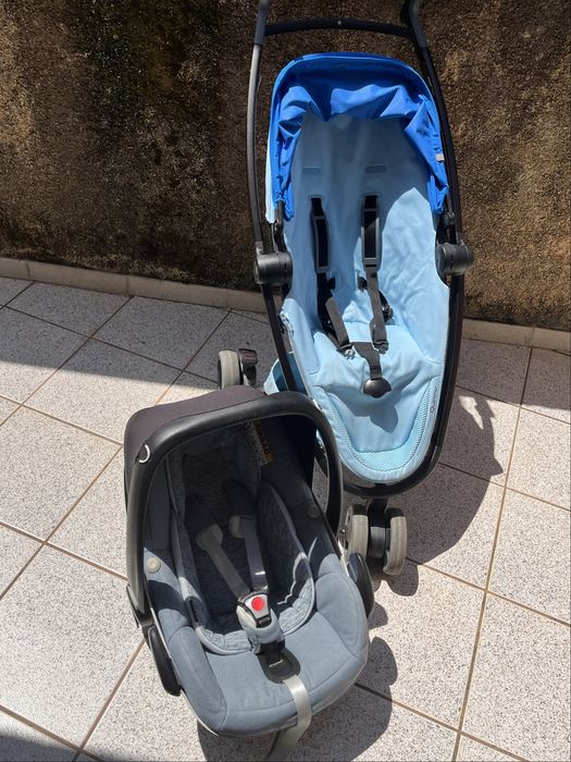 Carrinho e ovo bebe confort Quinny zap flex